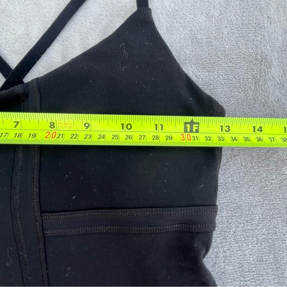 Lululemon Flare Cross Strap Shelf Bra Yoga Athletic Tank Top - Picture 9 of 13